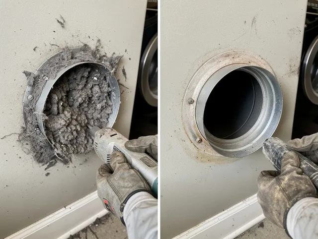 Professional clogged vent cleaning by Wallingford Center Dryer Vent Cleaning in Wallingford Center