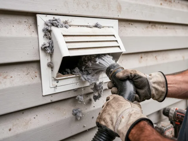 Professional dryer vent cleaning by Wallingford Center Dryer Vent Cleaning in Wallingford Center