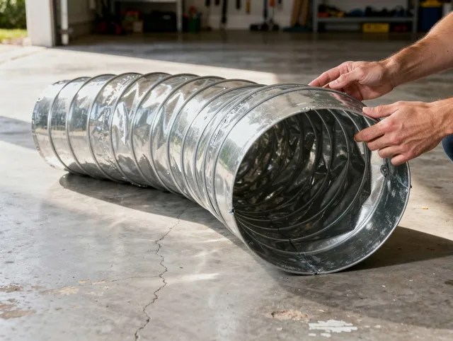 Wallingford Center Dryer Vent Cleaning specialist using advanced equipment for thorough duct cleaning in Wallingford Center